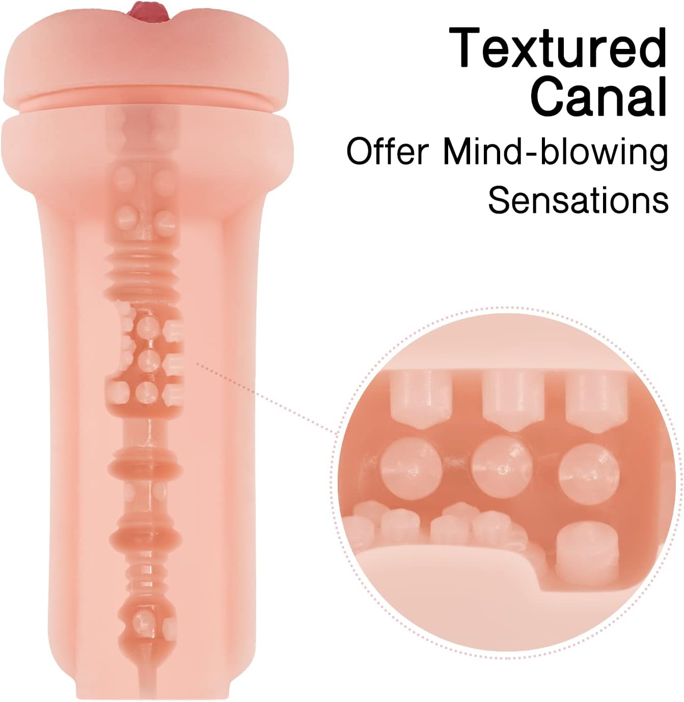 Tracy's Dog - Signature Stroker Lexi Lore Male Masturbator (Beige) TRD1039 Durio Asia Wholesale