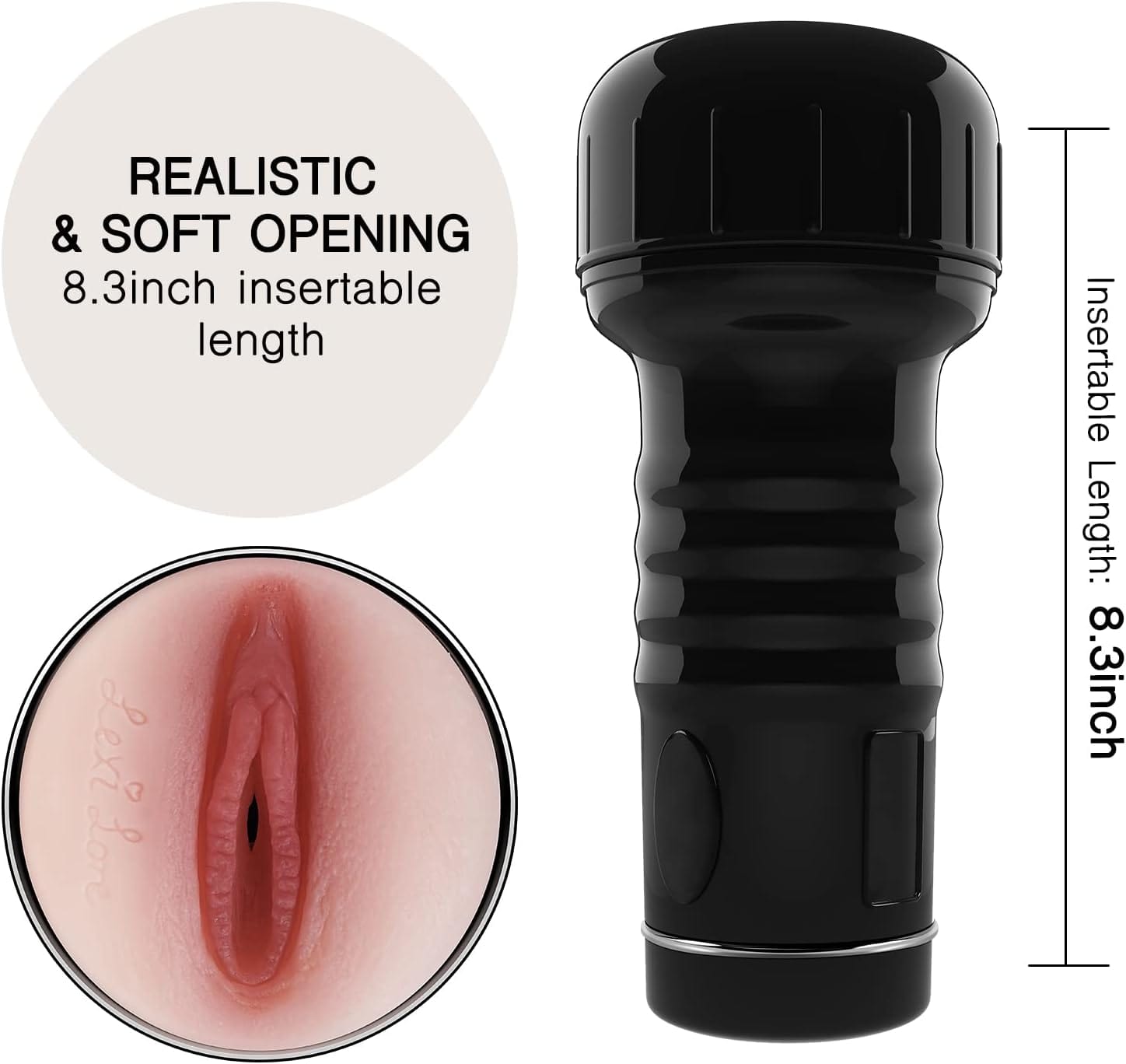 Tracy's Dog - Signature Stroker Lexi Lore Male Masturbator (Beige) TRD1039 Durio Asia Wholesale