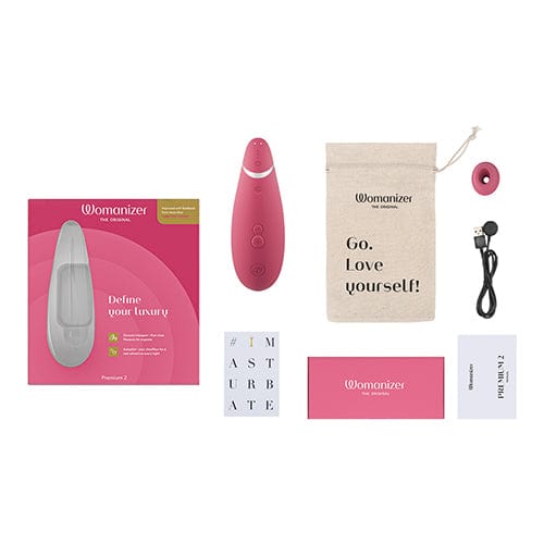 Womanizer - Premium 2 Clitoral Air Stimulator CherryAffairs