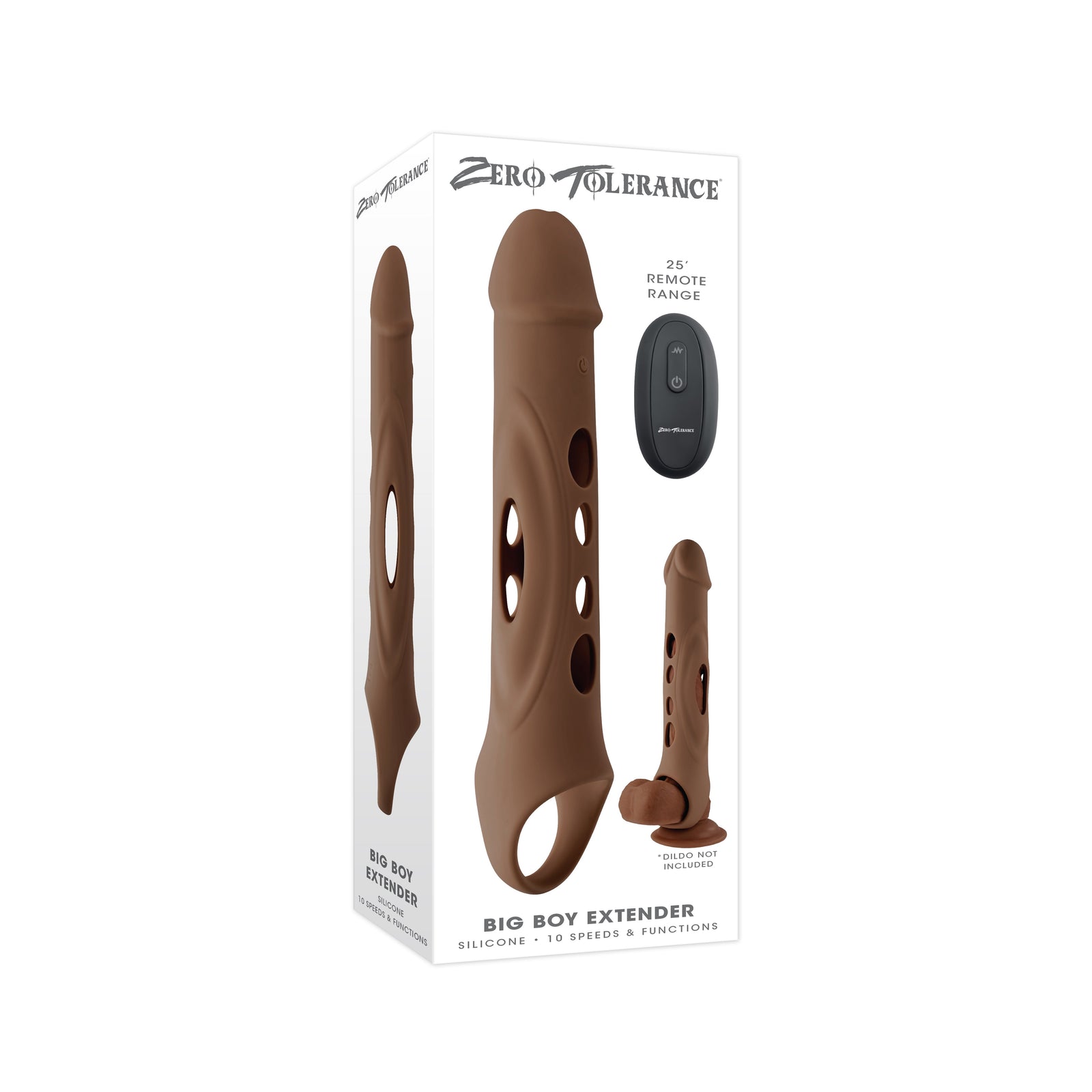 Zero Tolerance - Big Boy Vibrating Remote Penis Extender - Penis Clamp Extender