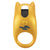 California Exotics - Naughty Bits Horny AF Vibrating Cock Ring (Yellow) Silicone Cock Ring (Vibration) Rechargeable 716770094414 CherryAffairs