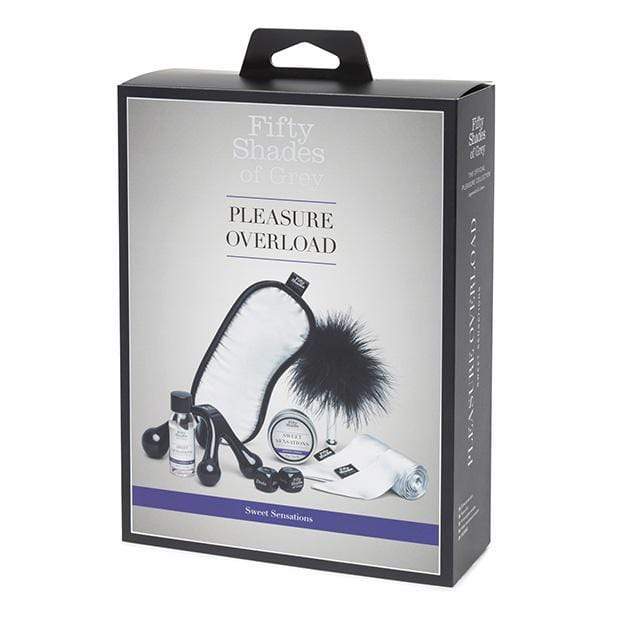 Fifty Shades of Grey - Pleasure Overload Sweet Sensations Gift Set (Black) BDSM Set 5060680311235 CherryAffairs