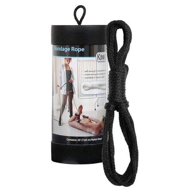 Kinklab - Bondage Rope 25" (Black) Rope Durio Asia