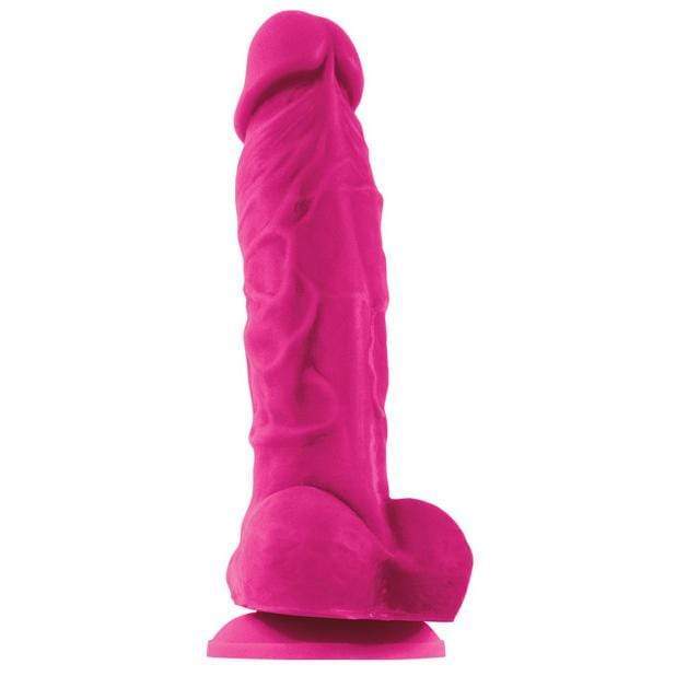 NS Novelties - ColourSoft Silicone Soft Dildo 5" (Pink) Non Realistic Dildo with suction cup (Non Vibration)