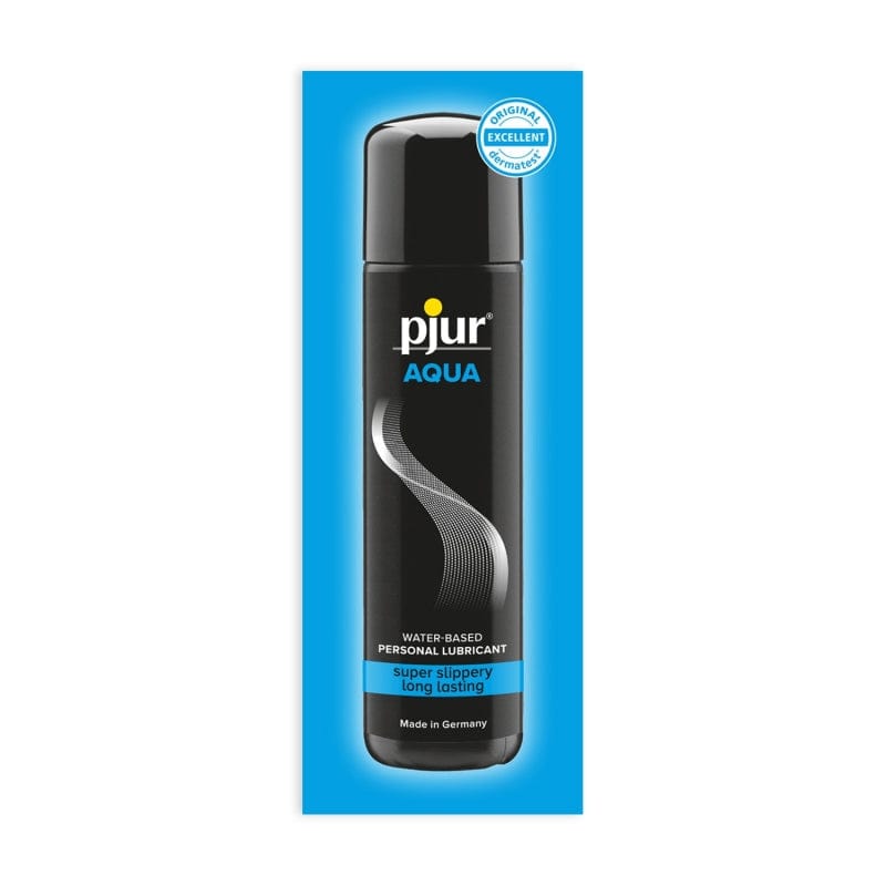 Pjur - Aqua Water Based Lubricant Sachet 2ml Lube (Water Based) 672163846 CherryAffairs