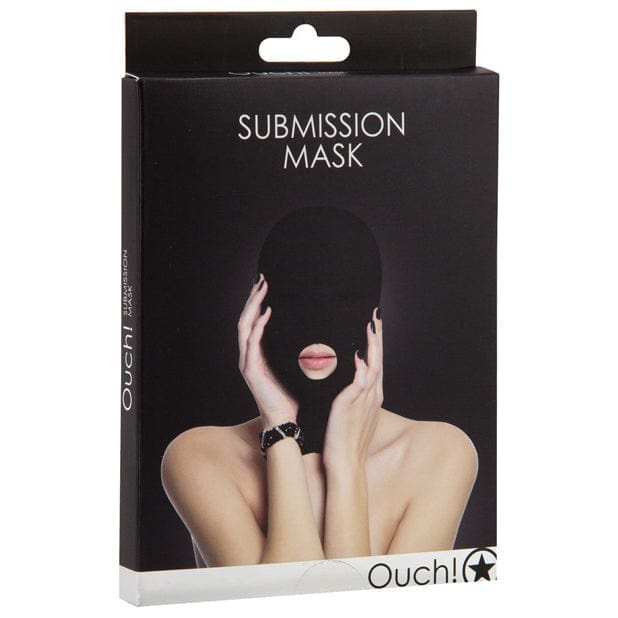 Shots - Ouch Submission Mask (Black) Mask (Blind) 625992397 CherryAffairs