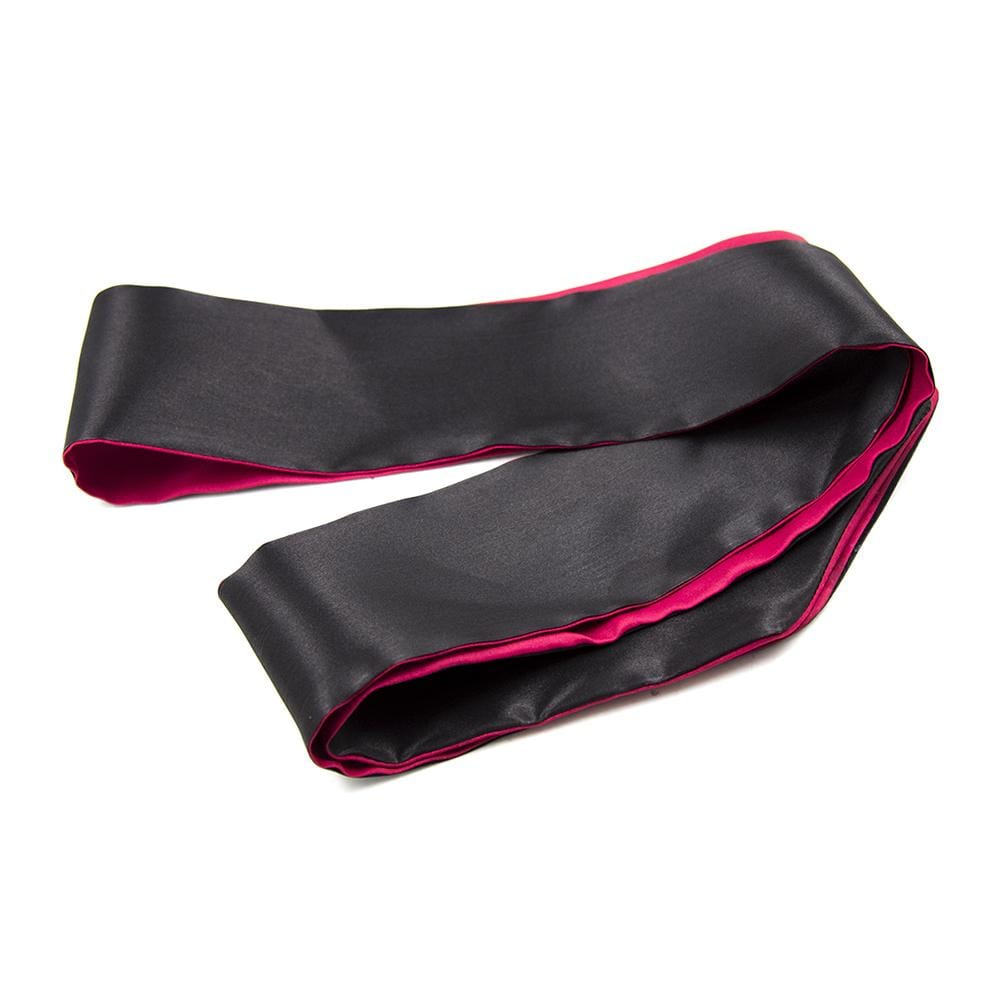 SM VIP - Blindfold and Restraints Set of 3 Ribbons (Red) Mask (Blind) 319989523 CherryAffairs
