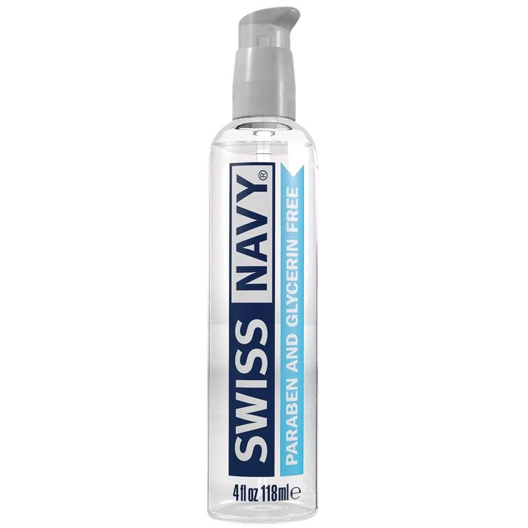 Swiss Navy - Paraben and Glycerin Free Water Based Lubricant 4oz Lube (Water Based) 699439001940 CherryAffairs