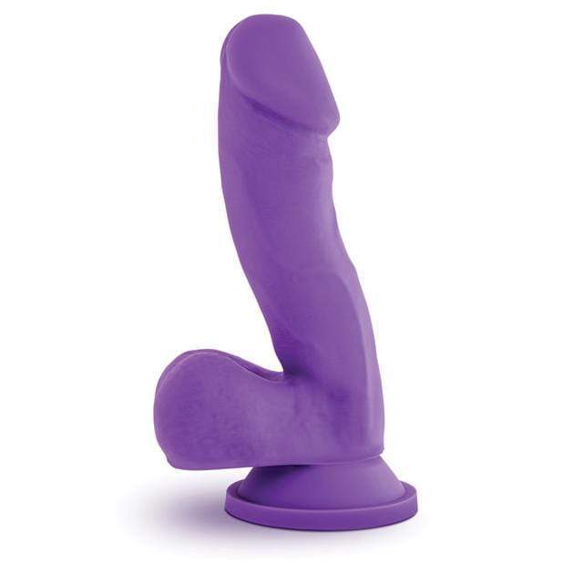 Blush Novelties - Ruse Juicy Pleasure Dildo 7" (Purple) Realistic Dildo with suction cup (Non Vibration) 49008210264 CherryAffairs
