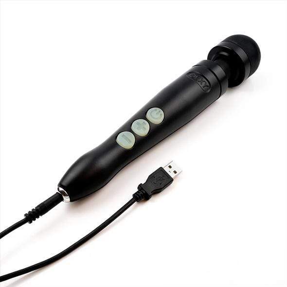 Doxy - Die Cast 3R Rechargeable Wand Massager (Matte Black) Wand Massagers (Vibration) Rechargeable 712758998569 CherryAffairs