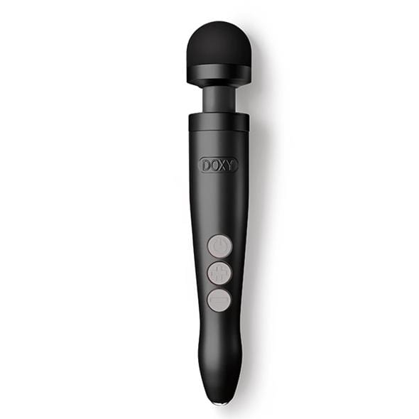 Doxy - Die Cast 3R Rechargeable Wand Massager (Matte Black) Wand Massagers (Vibration) Rechargeable 712758998569 CherryAffairs