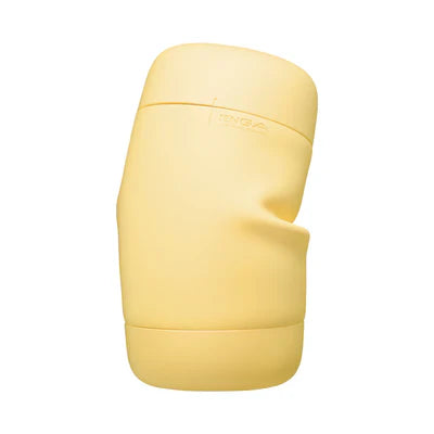 Tenga - Puffy Stroker Masturbator Custard Yellow - Masturbator Soft Stroker (Non Vibration)