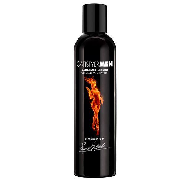 Satisfyer - Men Water-Based Lubricant Warming 300ml (Black) Warming Lube Singapore