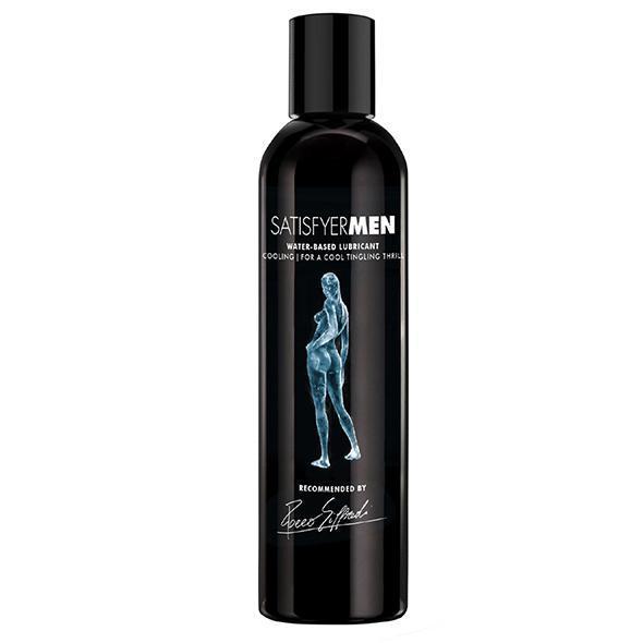 Satisfyer - Men Water-Based Lubricant Cooling 300ml (Black) Cooling Lube Singapore