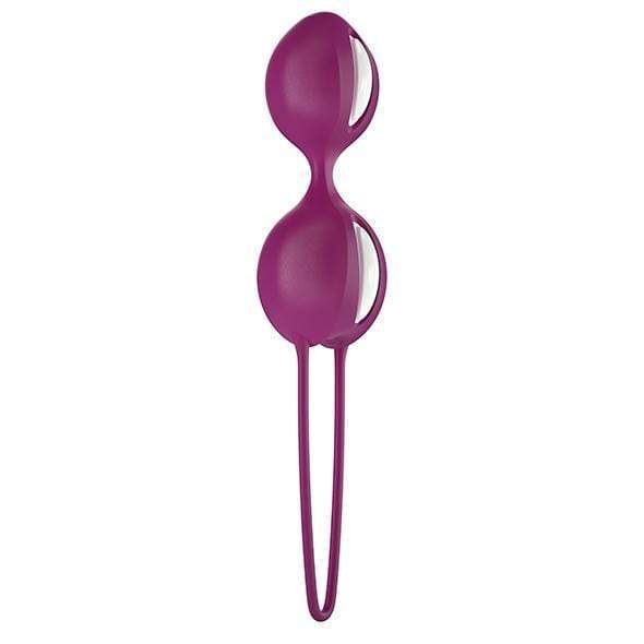 Fun Factory - SmartBalls Duo Kegel Balls (White/Grape) Kegel Balls (Non Vibration) 4032498341651 CherryAffairs