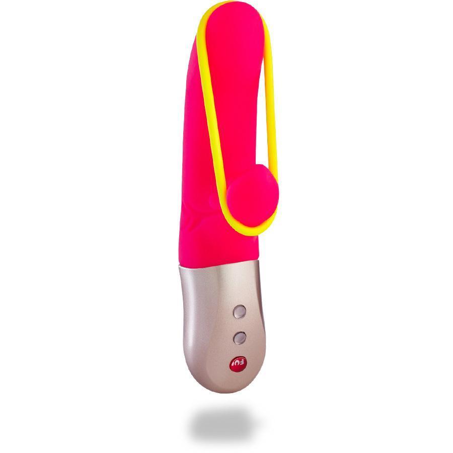 Fun Factory - Amorino DeluxeVibe Rabbit Vibrator (Pink) Rabbit Dildo (Vibration) Rechargeable Durio Asia