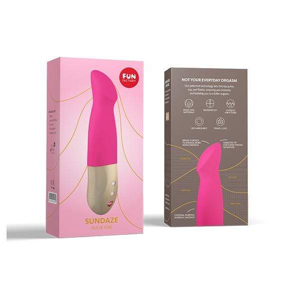 Fun Factory - Sundaze Pulse Vibe (Fuchsia) G Spot Dildo (Vibration) Rechargeable 4032498807089 CherryAffairs