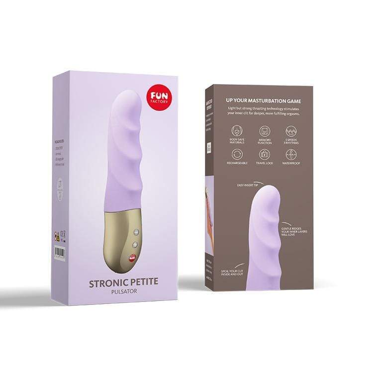 Fun Factory - Stronic Petite Thrusting G Spot Vibrator (Pastel Lilac) G Spot Dildo (Vibration) Rechargeable 4032498807256 CherryAffairs
