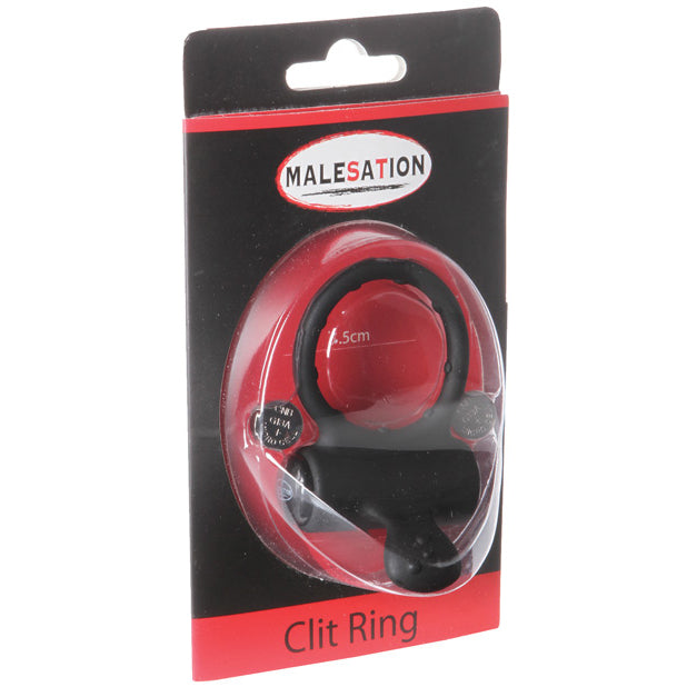 Malesation - Clit Ring - Silicone Cock Ring (Vibration) Non Rechargeable