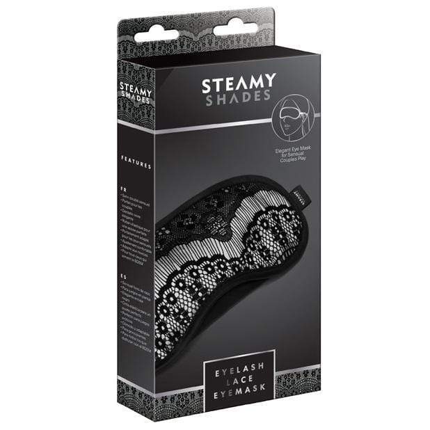 Steamy Shades - Eyelash Lace Eyemask (Black) Mask (Blind) 4041937579012 CherryAffairs