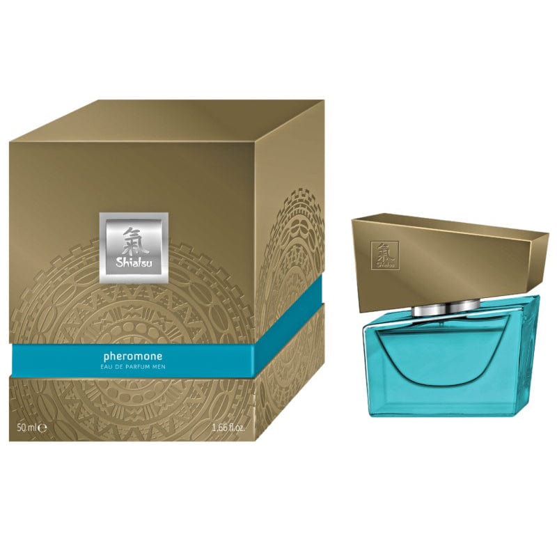 Shiatsu - Pheromone  Eau de Parfum Men Cologne Spray 50ml (Light Blue) Pheromones 4042342006261 CherryAffairs