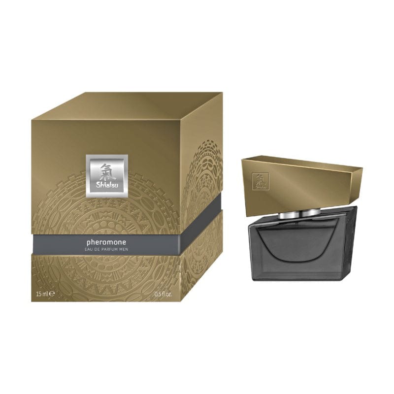 Shiatsu - Pheromone  Eau de Parfum Men Cologne Spray 15ml (Gray) Pheromones 4042342006315 CherryAffairs