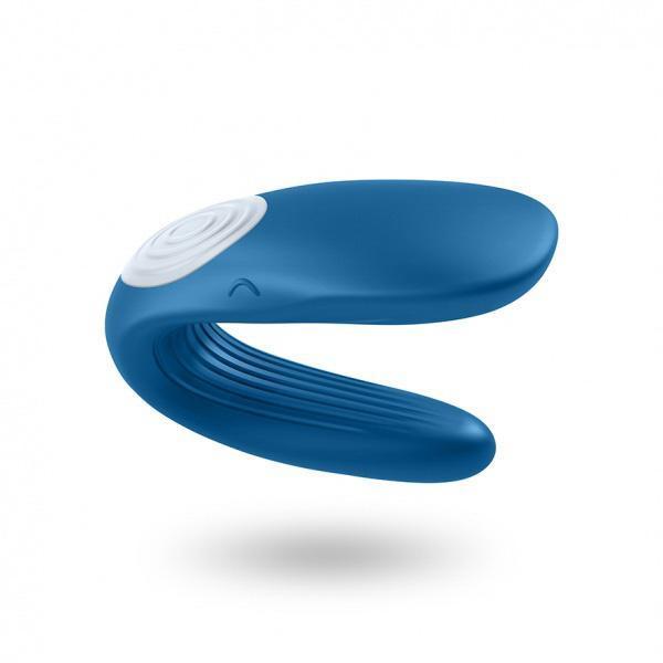 Partner - Whale Couple's Vibrator (Dark Blue) Couple's Massager (Vibration) Rechargeable - CherryAffairs Singapore