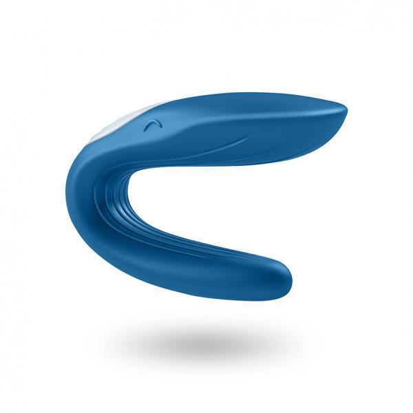Partner - Whale Couple's Vibrator (Dark Blue) Couple's Massager (Vibration) Rechargeable - CherryAffairs Singapore