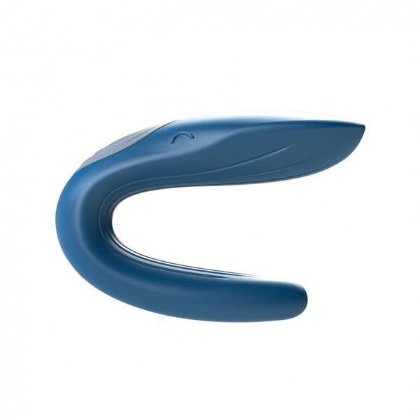 Partner - Whale Couple's Vibrator (Dark Blue) Couple's Massager (Vibration) Rechargeable - CherryAffairs Singapore