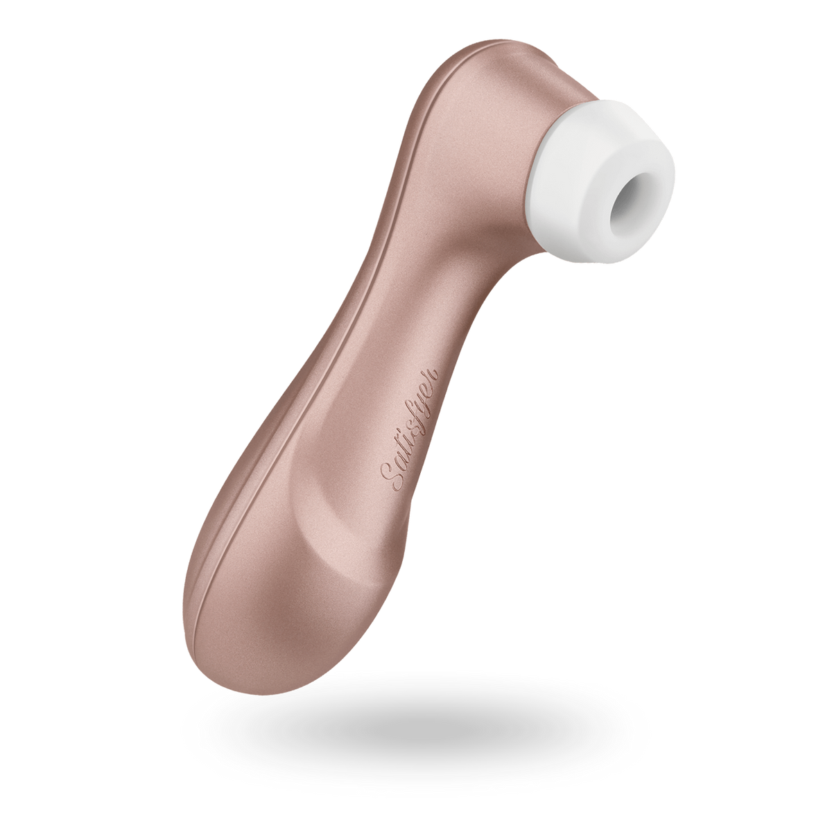Satisfyer - Pro 2 Rechargeable Clit Massager (Rose Gold) - Champagne - Clit Massager (Vibration) Rechargeable