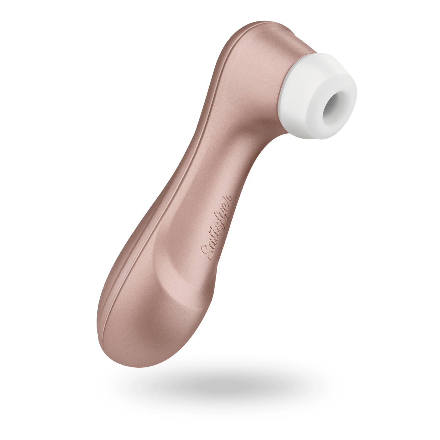 Satisfyer - Pro 2 Rechargeable Clit Massager (Rose Gold) - Champagne - Clit Massager (Vibration) Rechargeable