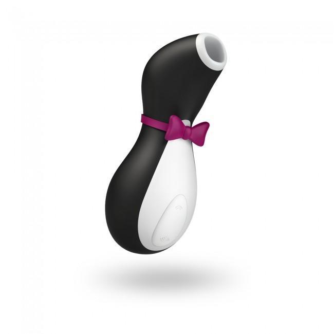 Satisfyer - Pro Penguin Rechargeable Clit Stimulator (Black) Clit Massager (Vibration) Rechargeable - CherryAffairs Singapore