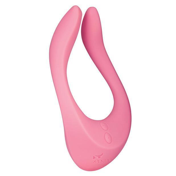 Satisfyer - Partner Multifun 2 Couples' Vibrator (Pink) Couple's Massager (Vibration) Rechargeable Singapore