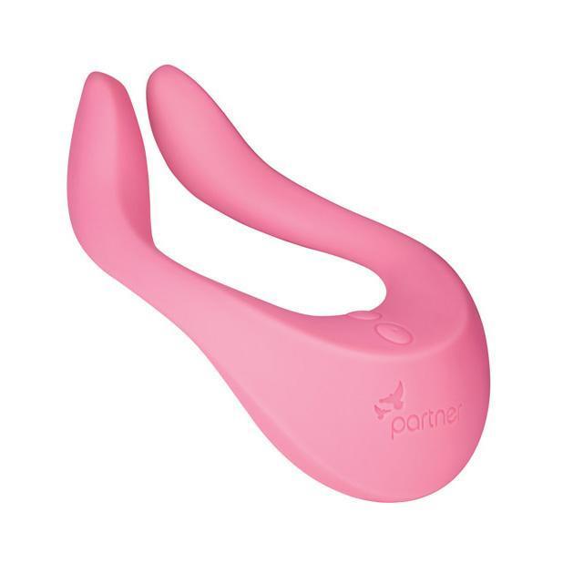Satisfyer - Partner Multifun 2 Couples' Vibrator (Pink) Couple's Massager (Vibration) Rechargeable Singapore