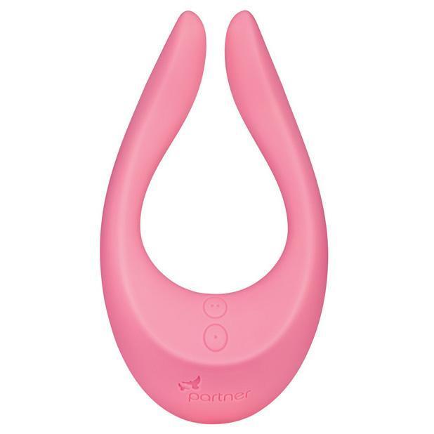 Satisfyer - Partner Multifun 2 Couples' Vibrator (Pink) Couple's Massager (Vibration) Rechargeable Singapore