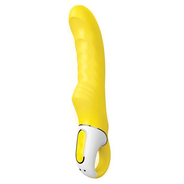 Satisfyer - Vibes Yummy Sunshine G Spot Vibrator (Yellow) G Spot Dildo (Vibration) Rechargeable Singapore