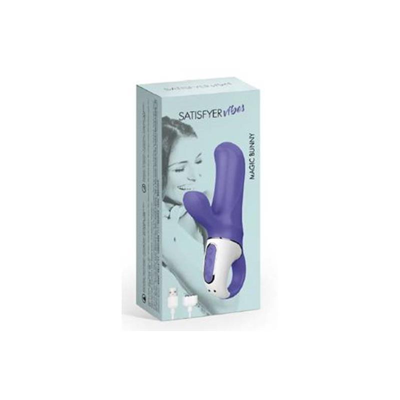 Satisfyer - Vibes Magic Bunny Rabbit Vibrator (Purple) Rabbit Dildo (Vibration) Rechargeable Singapore