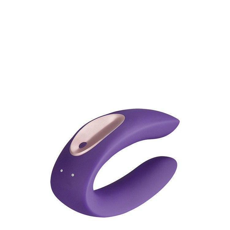 Partner - Plus Couple Toys (Purple) Couple's Massager (Vibration) Rechargeable - CherryAffairs Singapore