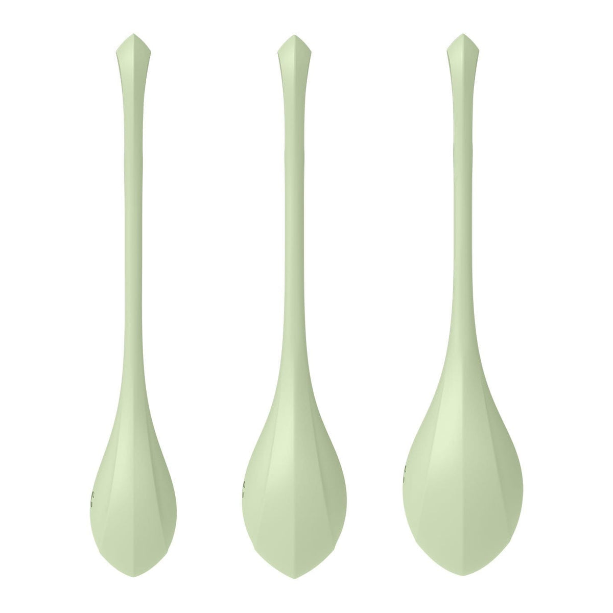 Satisfyer - Yoni Power 2 Silicone Kegel Balls Training Set (Light Green) Kegel Balls (Non Vibration) 4049369043866 CherryAffairs