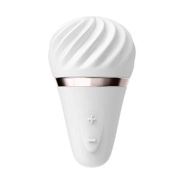 Satisfyer - Sweet Sensation Lay On Vibrator (White) Clit Massager (Vibration) Rechargeable