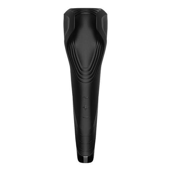 Satisfyer - Men Wand Vibrating Masturbator (Black) Masturbator Soft Stroker (Vibration) Rechargeable 4049369015030 CherryAffairs