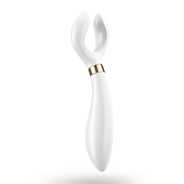 Satisfyer - Partner Multifun 3 Couples Massager (White) Couple's Massager (Vibration) Rechargeable 697309010047 CherryAffairs
