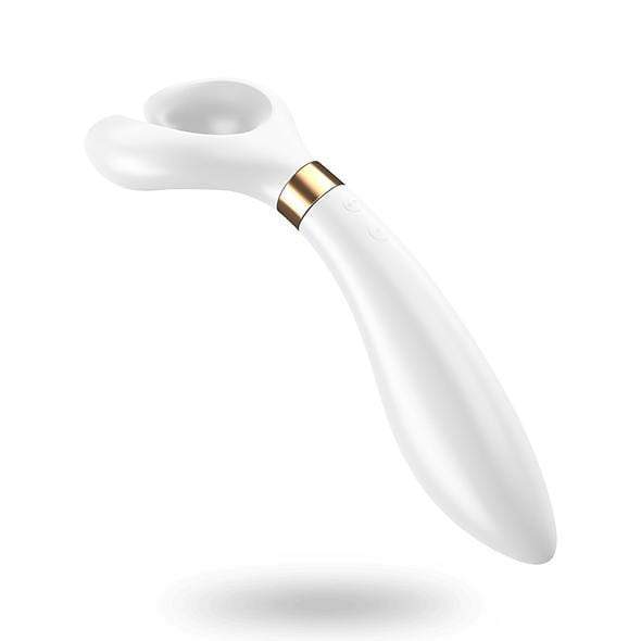 Satisfyer - Partner Multifun 3 Couples Massager (White) Couple's Massager (Vibration) Rechargeable 697309010047 CherryAffairs