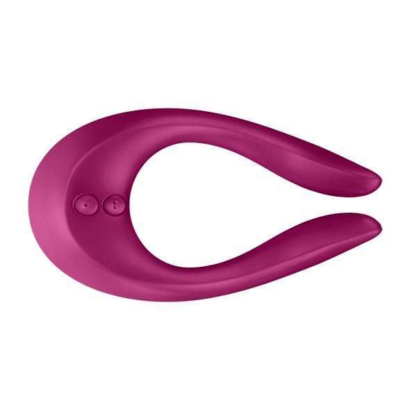 Satisfyer - Partner Multifun 2 Couples Vibrator (Pink) Couple&#39;s Massager (Vibration) Rechargeable 697309046015 CherryAffairs