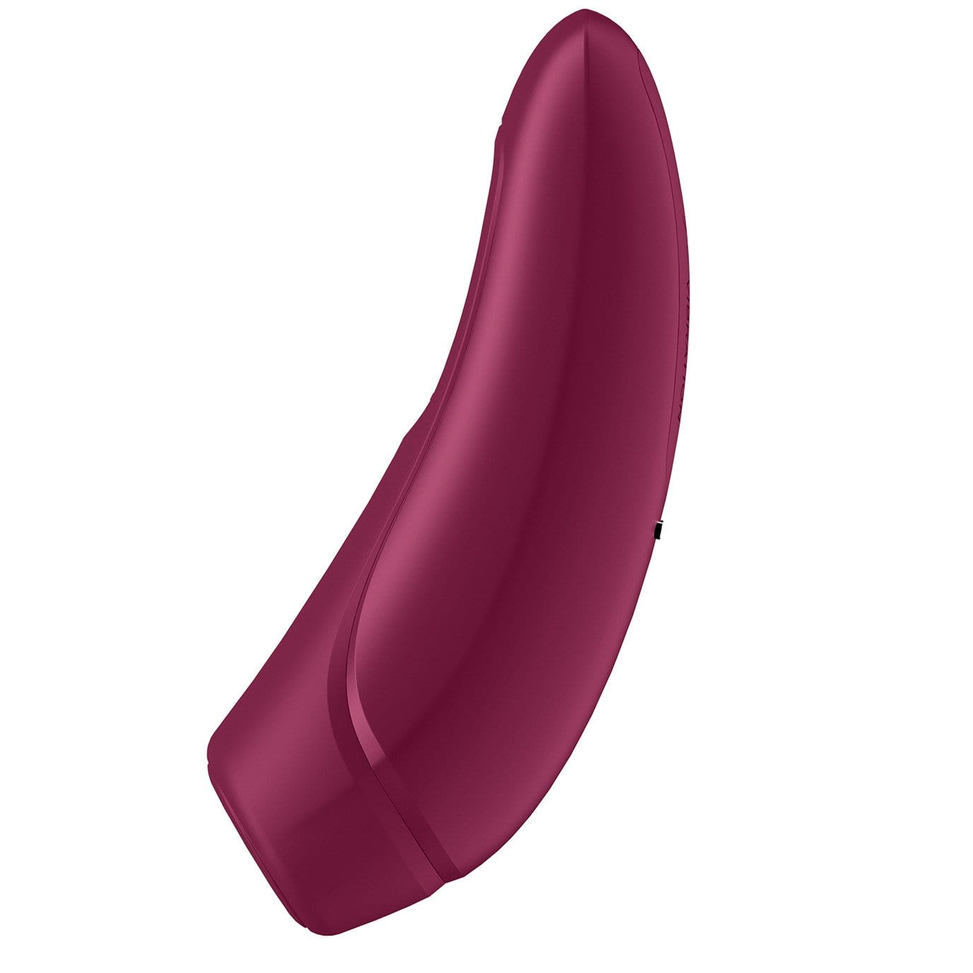 Satisfyer - Curvy 1+ App-Controlled Air Pulse Stimulator Vibrator (Rose Red) Clit Massager (Vibration) Rechargeable 289885089 CherryAffairs