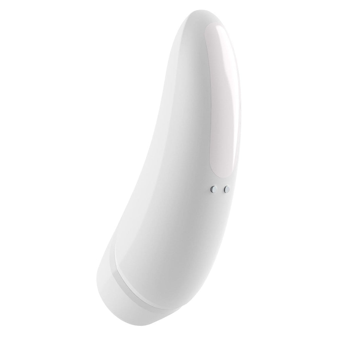 Satisfyer - Curvy 1+ App-Controlled Air Pulse Stimulator Vibrator (White) Clit Massager (Vibration) Rechargeable 289881576 CherryAffairs
