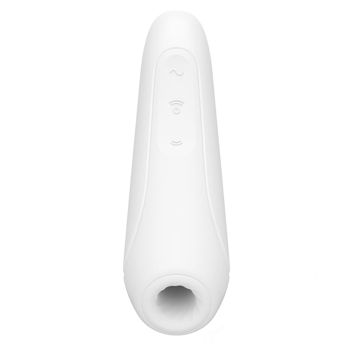 Satisfyer - Curvy 1+ App-Controlled Air Pulse Stimulator Vibrator (White) Clit Massager (Vibration) Rechargeable 289881576 CherryAffairs