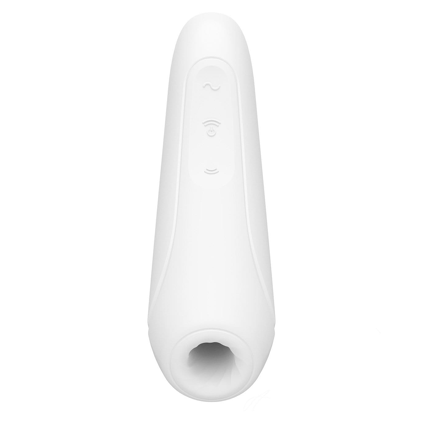 Satisfyer - Curvy 1+ App-Controlled Air Pulse Stimulator Vibrator (White) Clit Massager (Vibration) Rechargeable 289881576 CherryAffairs