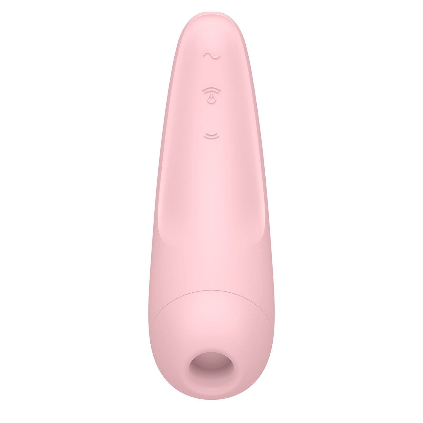Satisfyer - Curvy 2+ App-Controlled Air Pulse Stimulator Vibrator (Pink) Clit Massager (Vibration) Rechargeable 289885180 CherryAffairs