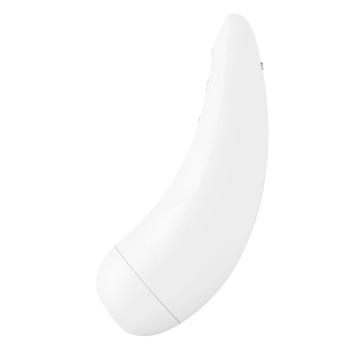 Satisfyer - Curvy 2+ App-Controlled Air Pulse Stimulator Vibrator (White) Clit Massager (Vibration) Rechargeable 289883003 CherryAffairs